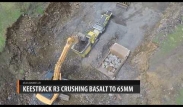 Keestrack B3 Prallbrecher - brechen von Basalt - 65mm -  Equip2 - New Zeelandaland